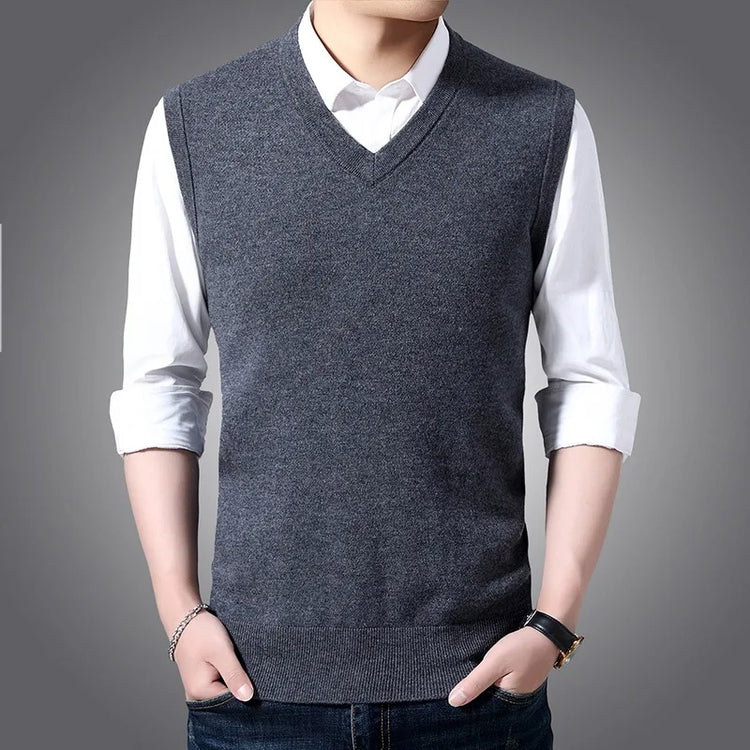 Men's Knit Sweater Vest