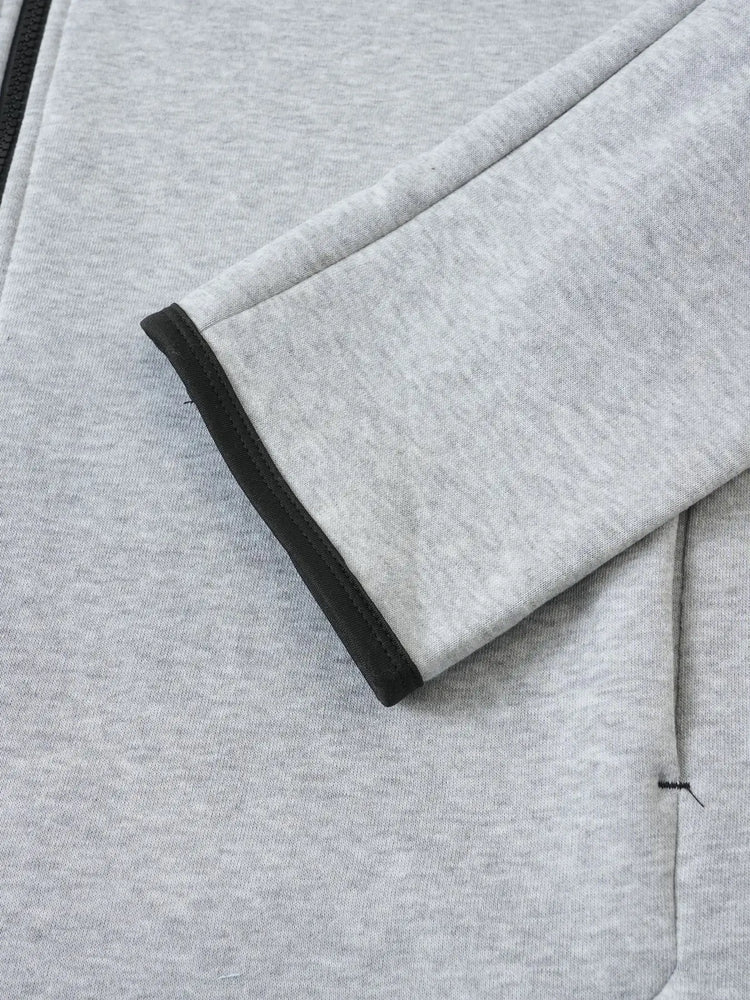 Men's Fleece-Lined Hoodie & Pants Set