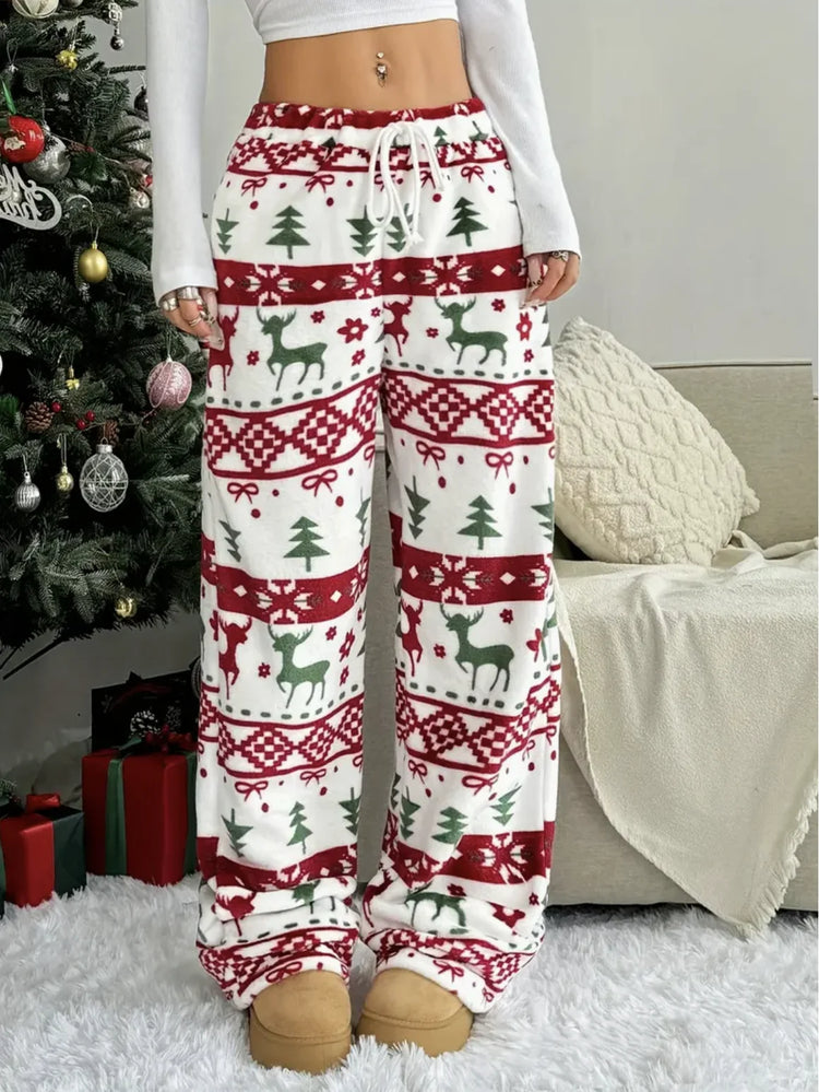 Elastic-Waist Winter Pants