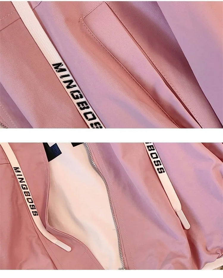 Hooded Windbreaker Jacket