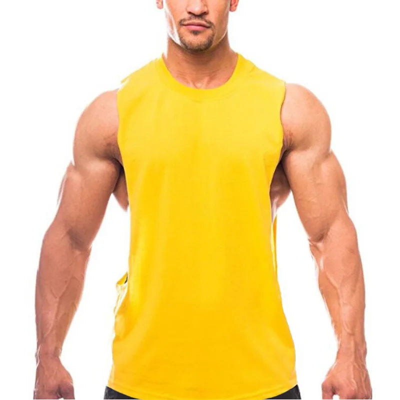 Men's Cut-Off Tank Top