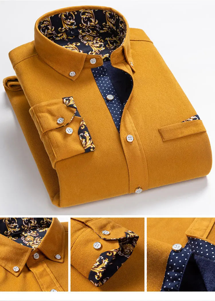 Men's Casual Long-Sleeve Shirt