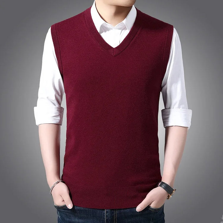 Men's Knit Sweater Vest