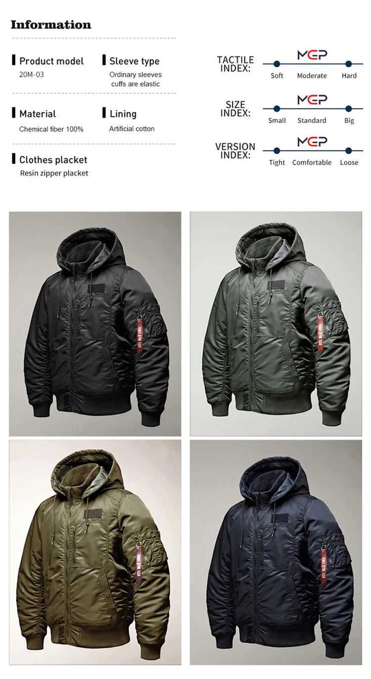 Men's Padded Winter Jacket