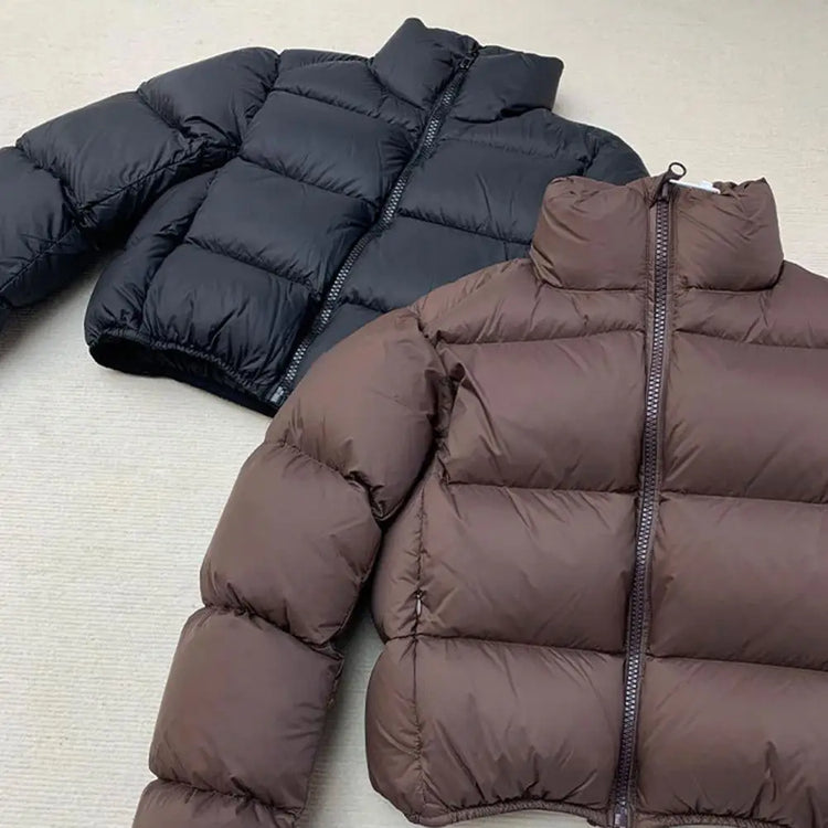 Women Autumn Winter Short Down Jacket Stand Collar Warm Casual Elegant Sleeveless Coats Outdoor Quilted Travel Jackets Clothes