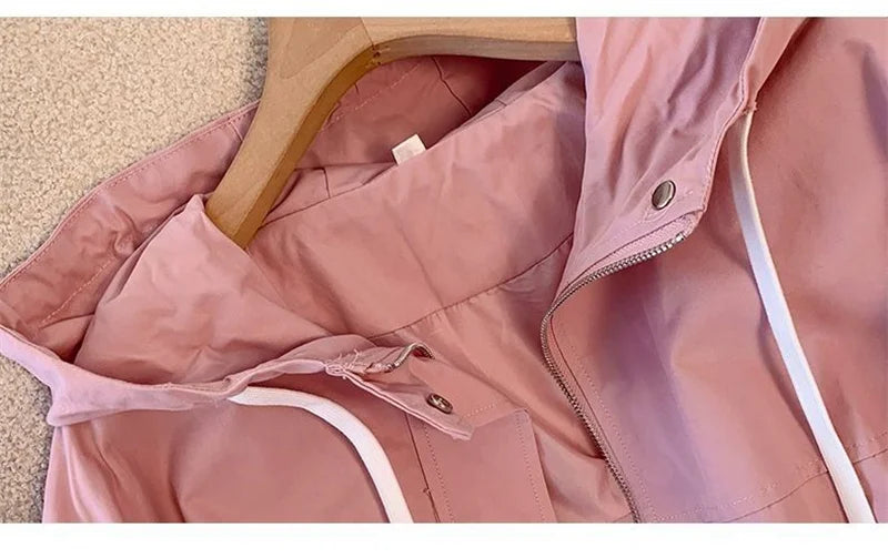 Hooded Windbreaker Jacket