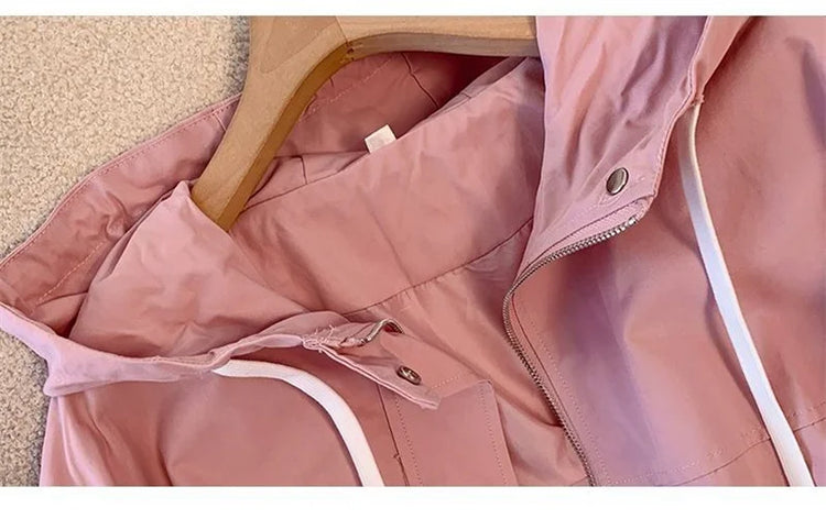 Hooded Windbreaker Jacket