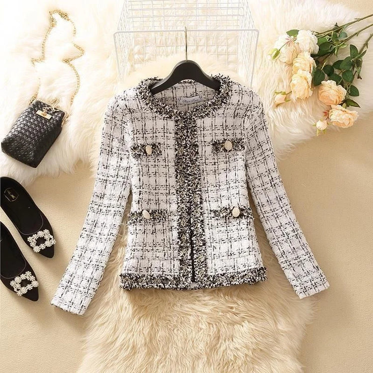 Short Tweed Coat