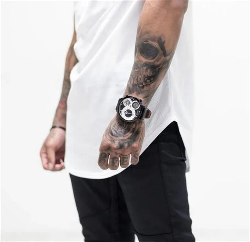 Men's Contrast Workout T-Shirt