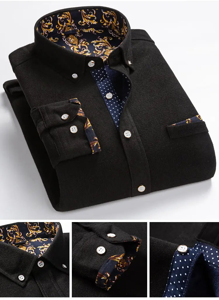 Men's Casual Long-Sleeve Shirt