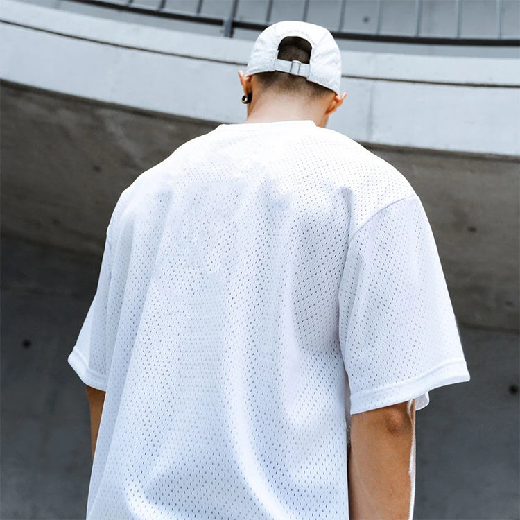 Men's Oversized Mesh T-Shirt