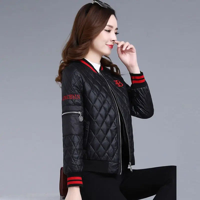 Quilted Bomber Jacket