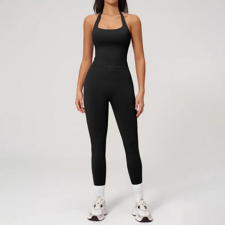 Slim Solid Two-Piece Set