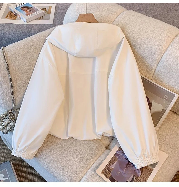 Hooded Windbreaker Jacket