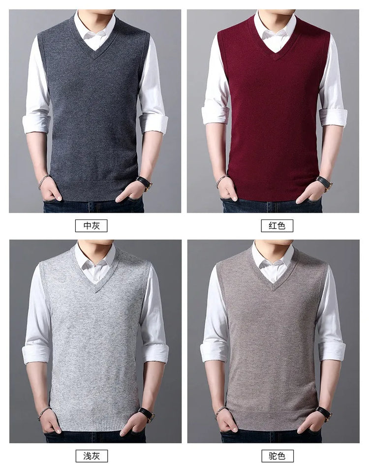 Men's Knit Sweater Vest