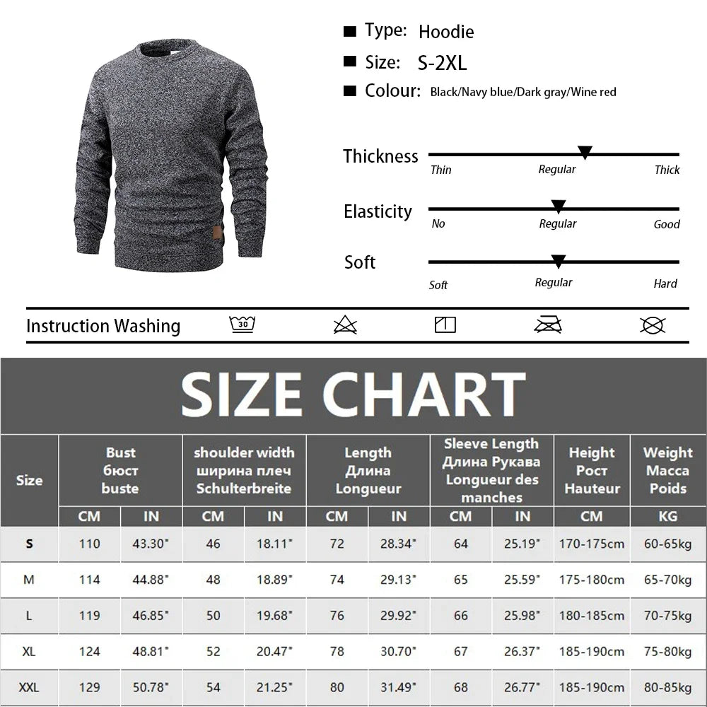 Men's Crewneck Fleece Sweater