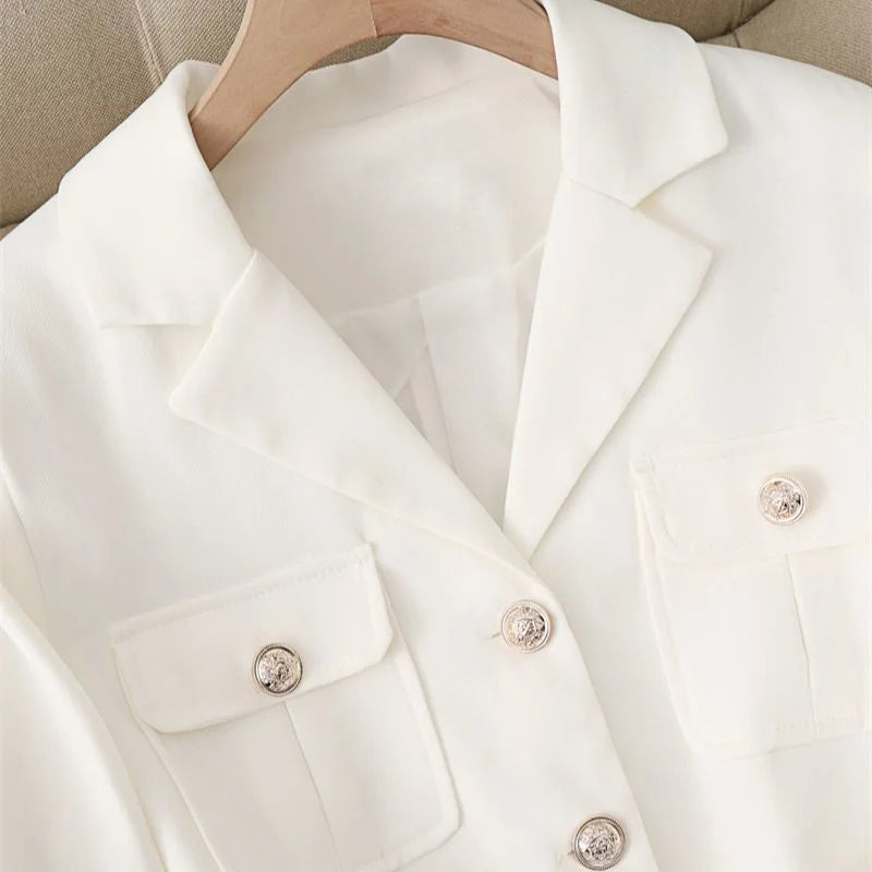 Tailored Cropped Jacket