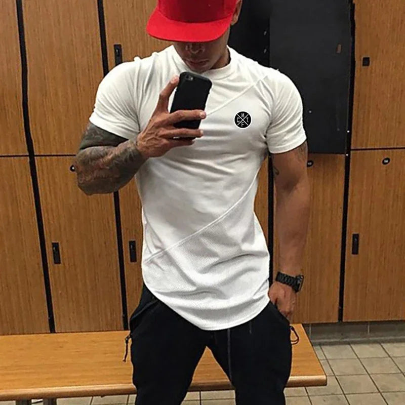 Men's Contrast Workout T-Shirt