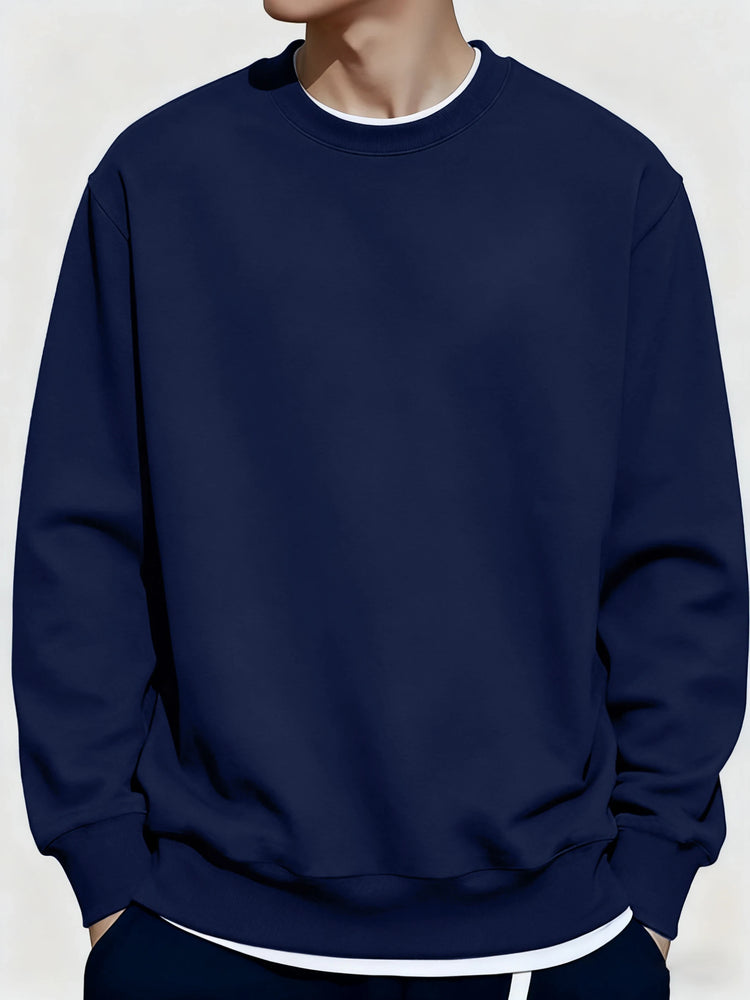 Men's Loose Pullover Sweatshirt Top