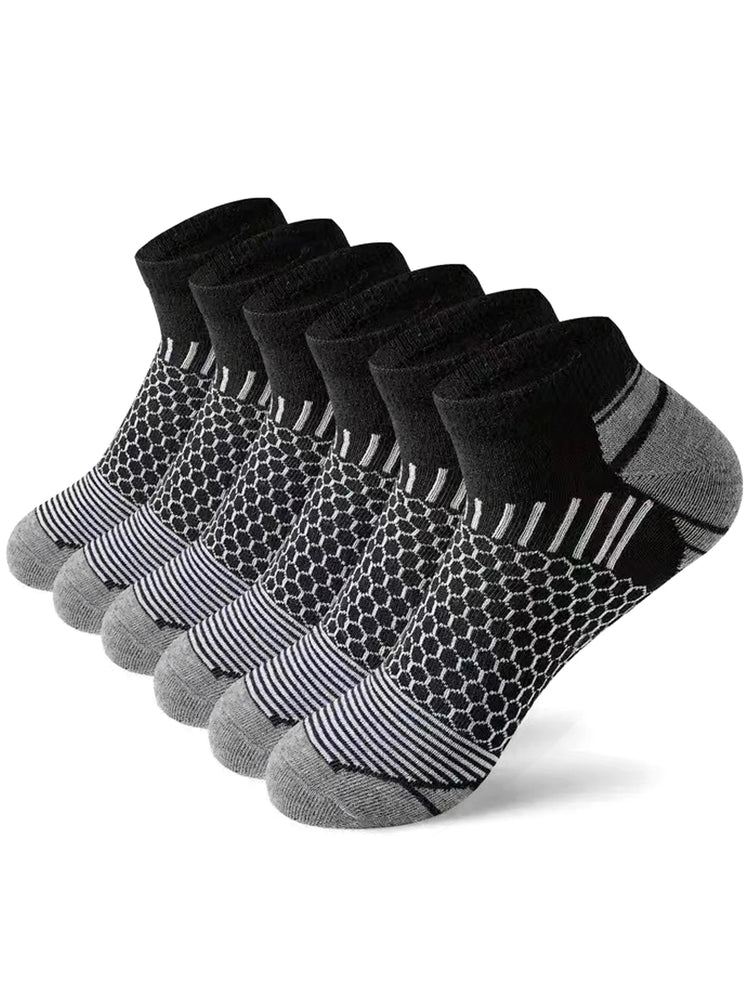 Men's Athletic Ankle Socks, 12 Pairs