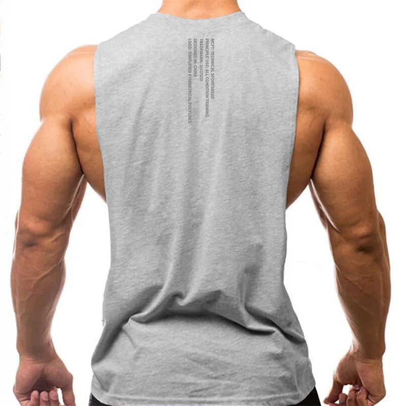 Men's Cut-Off Tank Top