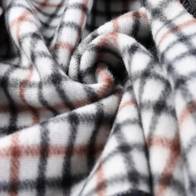 Men's Striped Zip Cardigan Sweater