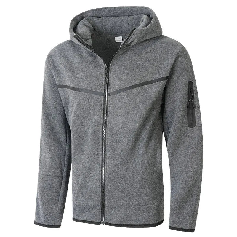 Men's Fleece-Lined Hoodie & Pants Set