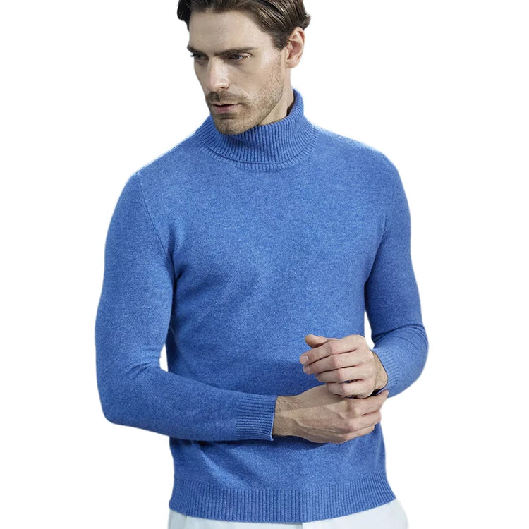 Men's Thick Turtleneck Sweater
