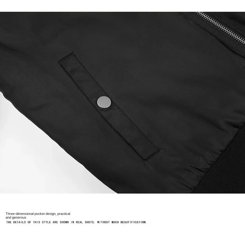 Men's Motorcycle Bomber Jacket