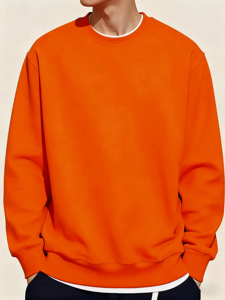 Men's Loose Pullover Sweatshirt Top