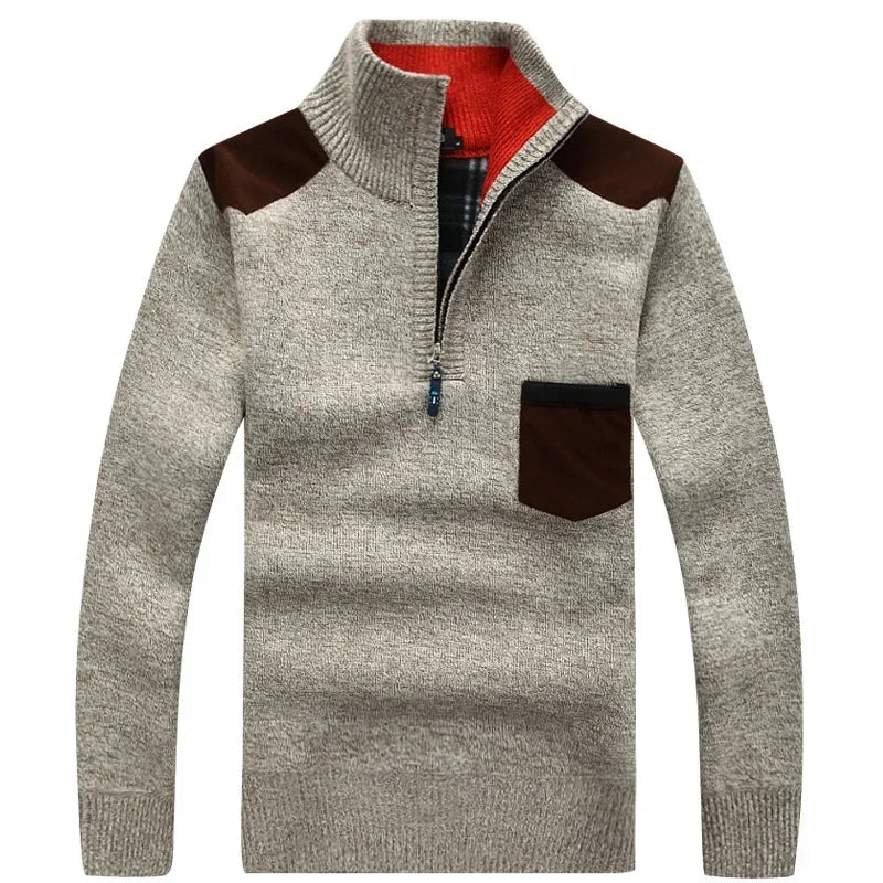 Men's Half-Zip Fleece Sweater