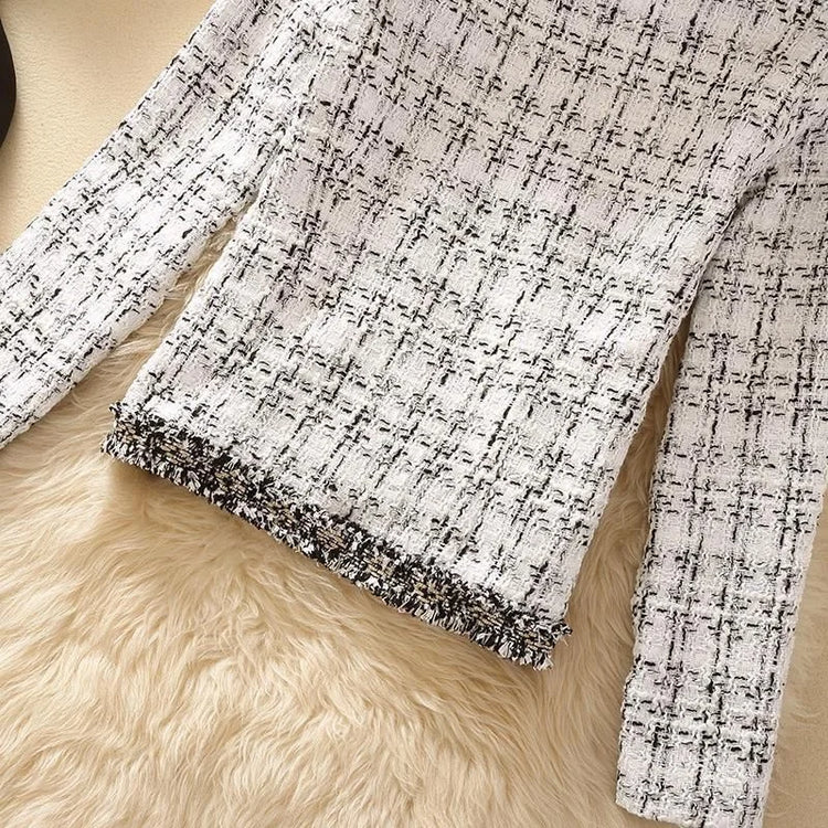 Short Tweed Coat