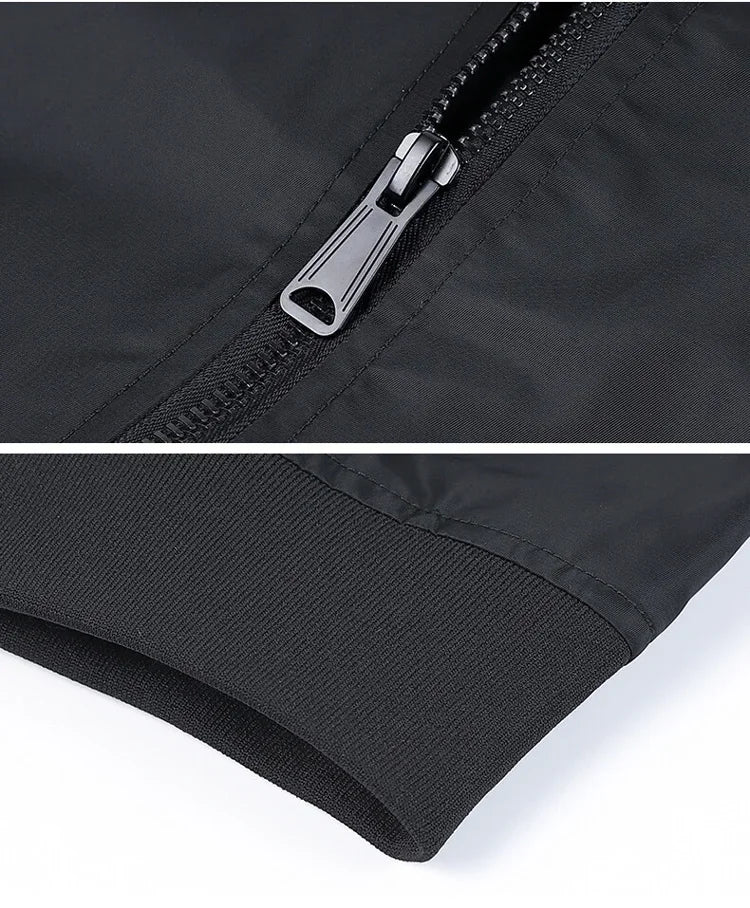 Men's Motorcycle Bomber Jacket