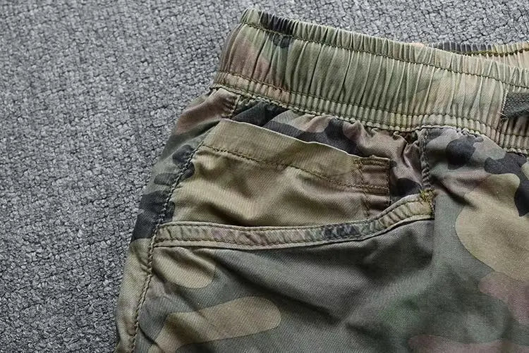 Men's Fleece Camo Cargo Pants