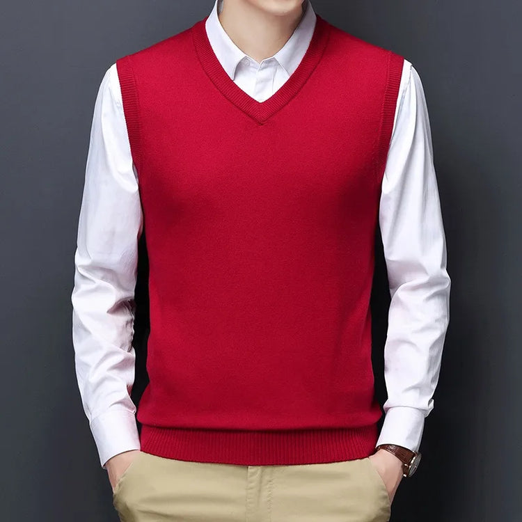 Men's Knit Sweater Vest