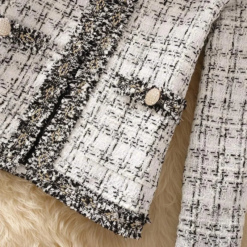 Short Tweed Coat
