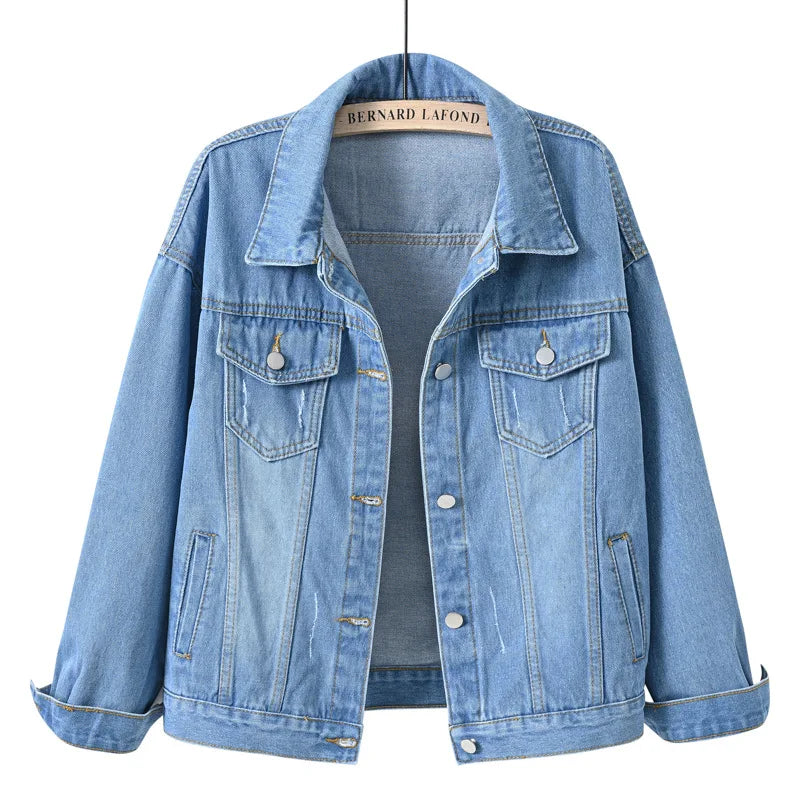Loose Short Denim Jacket
