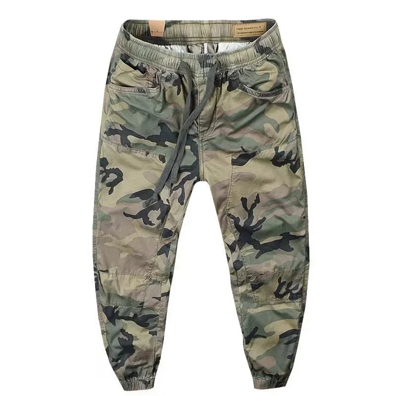 Men's Fleece Camo Cargo Pants