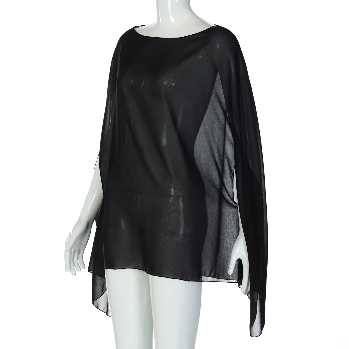 Sheer Chiffon Blouse