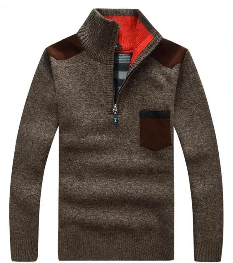 Men's Half-Zip Fleece Sweater