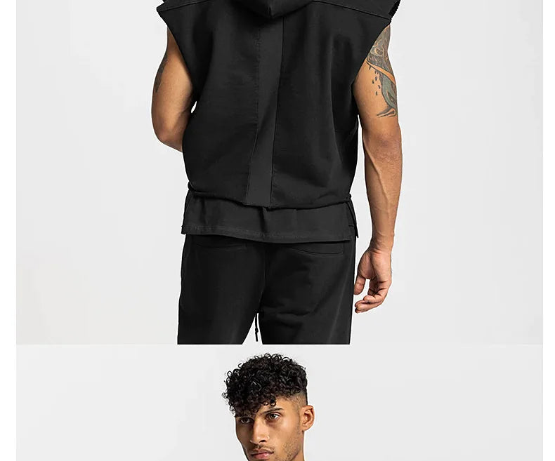 Men's Hooded Tank Top