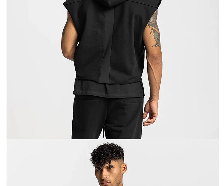 Men's Hooded Tank Top