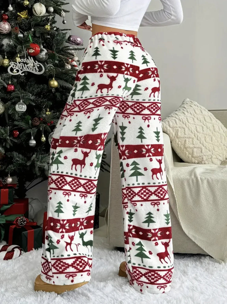 Elastic-Waist Winter Pants