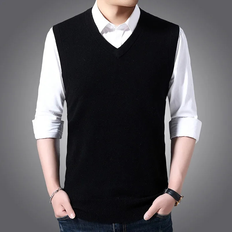 Men's Knit Sweater Vest
