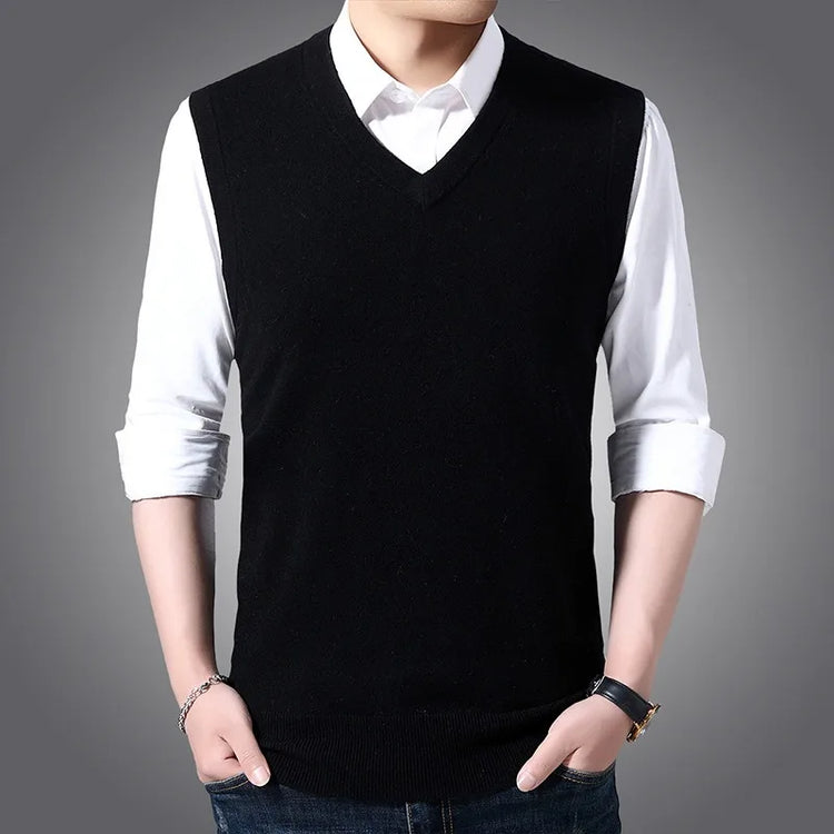 Men's Knit Sweater Vest