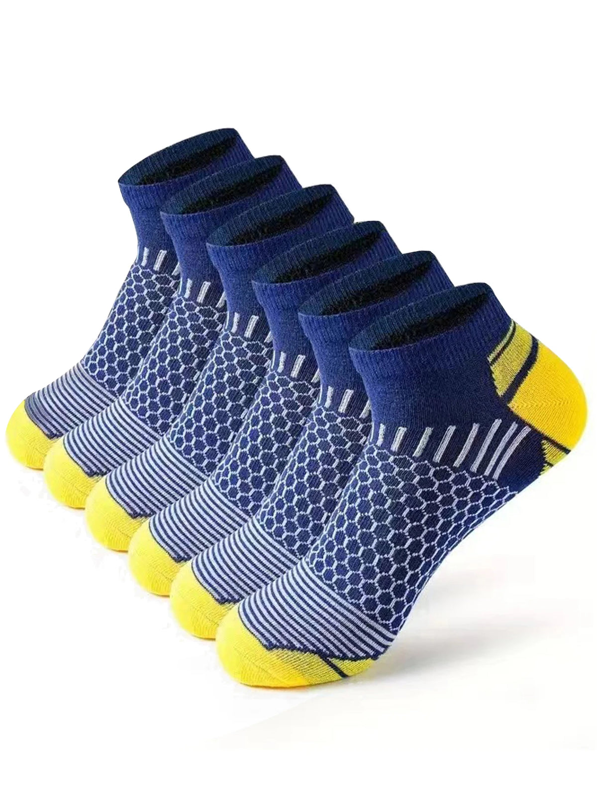 Men's Athletic Ankle Socks, 12 Pairs