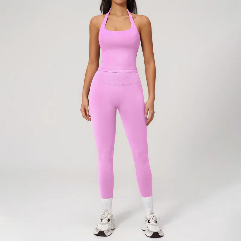 Slim Solid Two-Piece Set