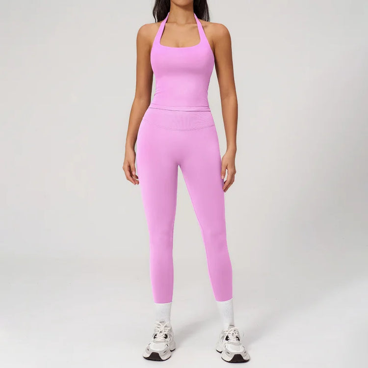 Slim Solid Two-Piece Set
