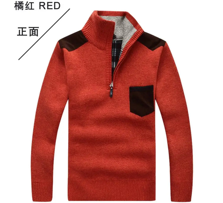 Men's Half-Zip Fleece Sweater