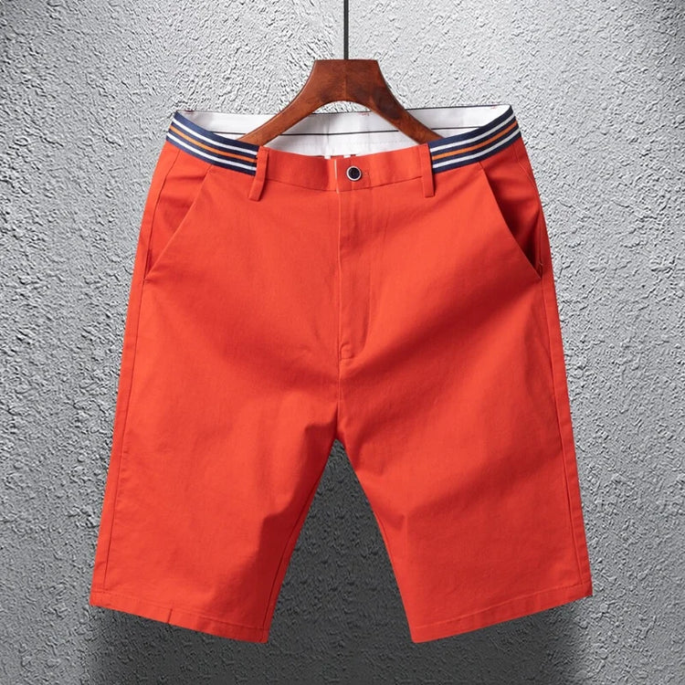 Men's Casual Elastic-Waist Shorts